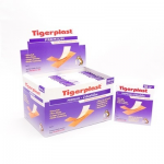 Tigerplast Premium ผ้ายืดพรีเมี่ยม พลาสเตอร์ปิดแผล ชนิดผ้ายืด  10แผ่น กล่องละ 30 ซอง 