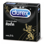 ดูเร็กซ์ ถุงยางอนามัย คิงเท็ค Durex Kingtex Condom