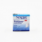 3M Nexcare First Aid Transpore 3เอ็ม เน็กซ์แคร์ ทรานสพอร์ เทปแต่งแผลชนิดใส ขนาด:1/2นิ้วx2.5หลา บรรจุ:15ม้วน(1กล่อง) 