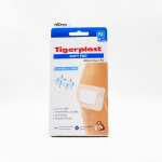 Tigerplast soft pad ซอฟท์แพด พลาสเตอร์ปิดแผลชนิดผ้าก๊อซขนาด 60 มม. X 100 มม. รุ่น P2 บรรจุ 4 ชิ้น
