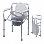 เก้าอี้นั่งถ่าย พับได้ ง่ายต่อการพกพา เหมาะสำหรับผู้ป่วยหรือผู้สูงอายุ ที่ไม่สะดวกจะเดินไปห้องน้ำบ่อยๆ